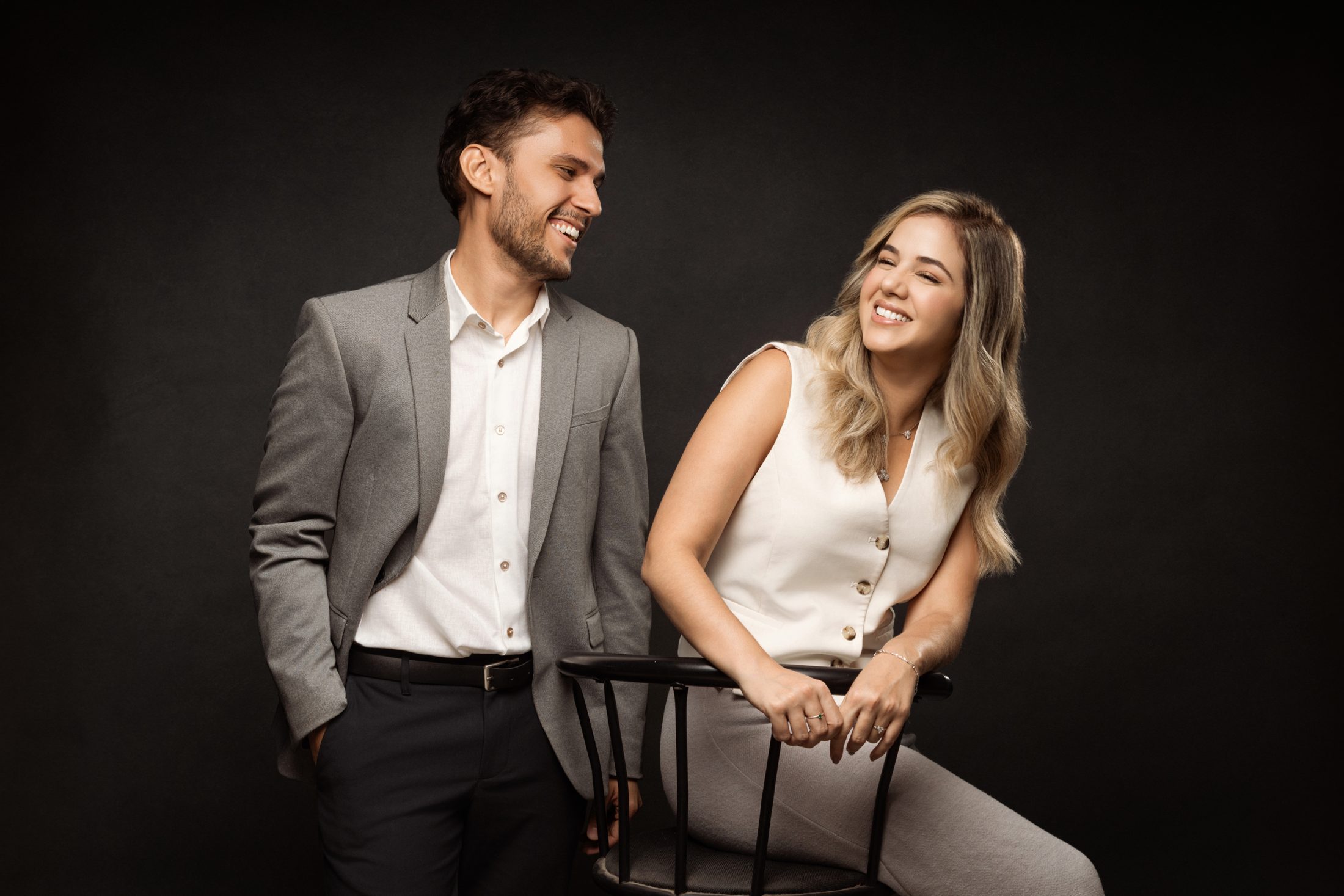 Sócios do escritório em reunião de projeto